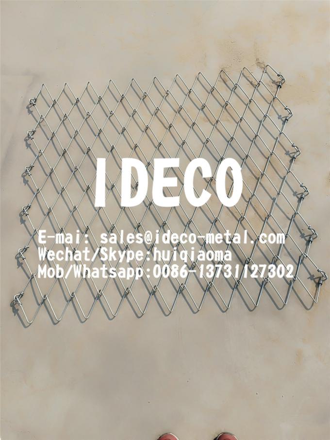 Diamond/Rhomboid HighTensile 1770Mpa Steel Wire Mesh TECCO G45/2 with
