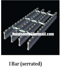 Serrated I-style Bar Grating,Serrated I-bar type Steel Grating, Light Weight Steel Grating