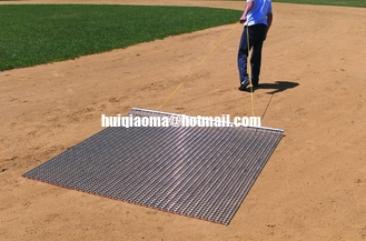 Electro-Galvanised Mesh Drag Mat for Soil Preparation,Lawn Seeding,Track Baseball Surfaces