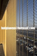 Decorative Wire Mesh Metal Suspended Ceiling,Long Service Life Facades Decorative Metal