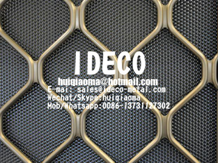 High Tensile 7mm Expanded Aluminium Security Mesh, Diamond Patterned Security Grille, Amplimesh Doors Screens