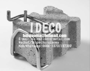 Quick Loc Replacement for a duty C–Clip or Ice Tong, Ceramic Metallic Anchors, Refractory Anchors