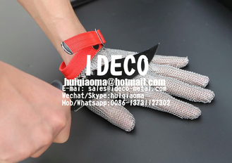Chain Mail Gloves for Butchers/Chefs Cut Resistant, Stainless Steel Chainmail Mesh Gloves for Meat Cutting
