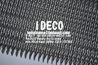 Herringbone Wire Mesh Belts, Compound Balanced Weave Belting, Metal Cordweave Conveyor Belts