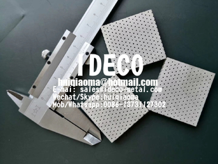 Drilled Perforation, Micro-Hole Drilled Perforated Screen, Drilled Plates with Conical Holes, Premium Perforation