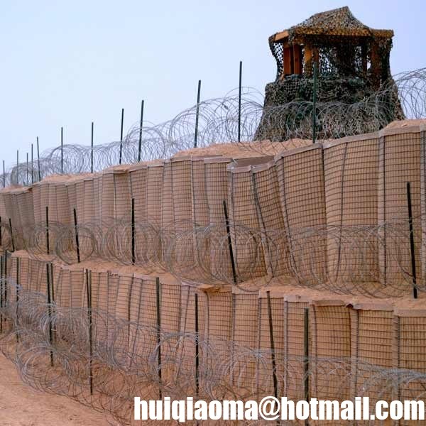 Hesco barrier, Hesco Concertainer, Security Bastion, Flood Control Barrier