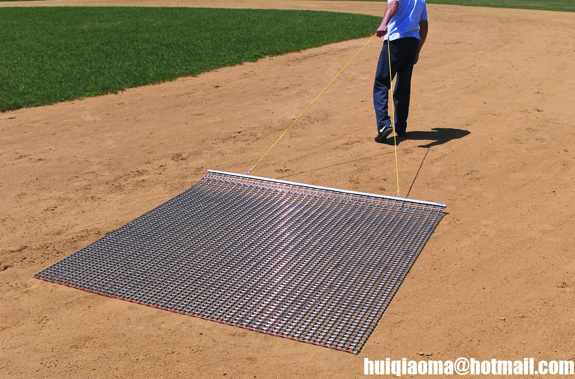 Buy ElectroGalvanised Mesh Drag Mat for Soil Preparation,Lawn Seeding