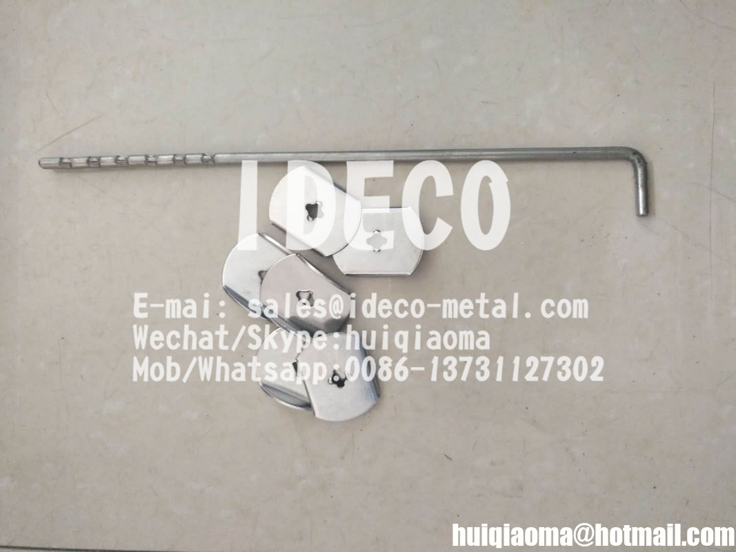 Refractory Anchor Weld Studs, Insultwist Stud with Lock Washer, Ceramic