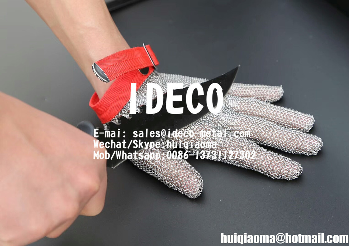 Chain Mail Gloves for Butchers/Chefs Cut Resistant, Stainless Steel