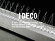 Polycarbonate/Plastic Base Pigeon Spikes with Stainless Steel Thorn, Bird Control Spikes, Pigeon Deterrent Blocker