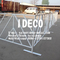 Pedestrian/Traffic/Concert Stage Barrier Fences, Temporary Concert Crowd Control Barricades, Portable Access Barriers