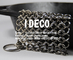 Chainmail Scrubbers, Chain Mail Small Ring Cast Iron Cleaner, Dutch Ovens Waffle Iron Pans Ring Mesh Scraper