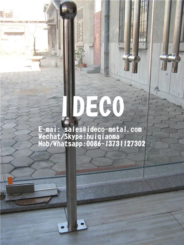 Stainless Steel Ball Joint Handrail Stanchions, Ball Fence Tubular