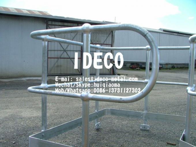 Aluminum Ball Tube Handrails, Aluminium Ball Joint Fence Stanchions