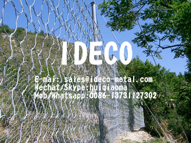 Rockfall Catch Ring Net Panels, 1570Mpa High Tensile Steel Wire Ring ...