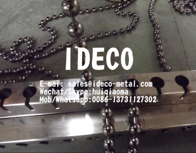 Ball Chain Beaded Curtains, Steel Ballchain Shimmer Screen, Metal Bead