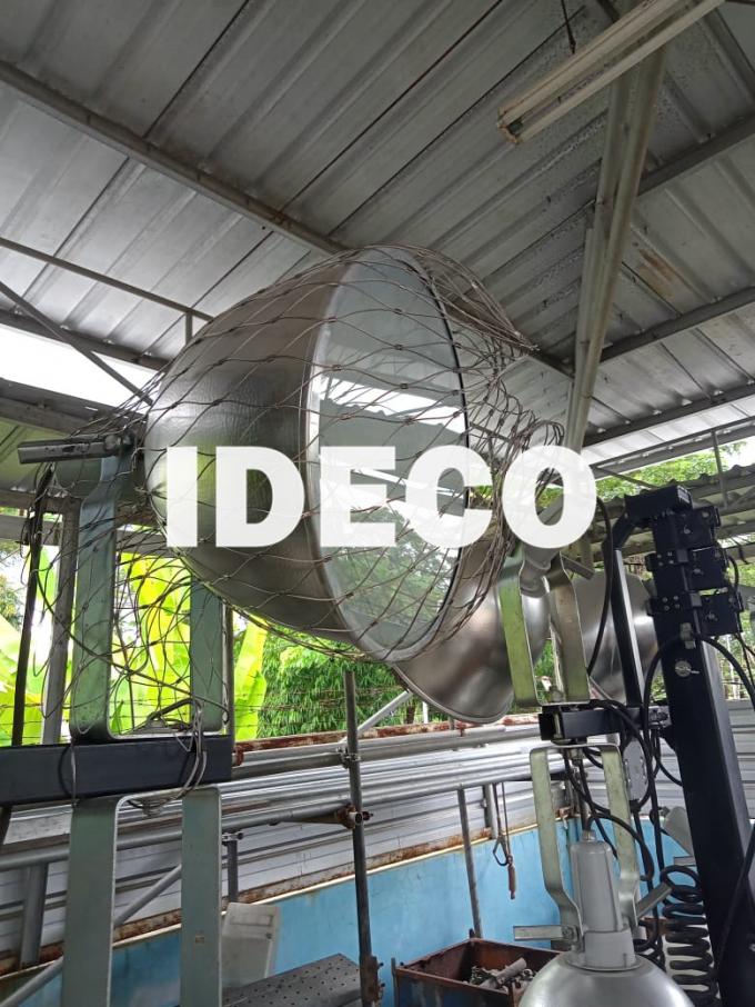 Stainless Steel Wire Rope Mesh Baskets, Drop Safe Nets,Cable Safe Nets