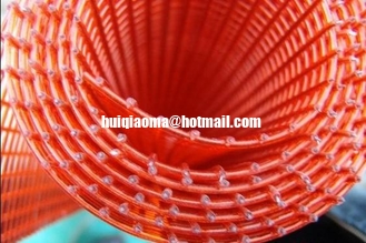 Low Noise PU Coated Wire Mesh,Steel Wire Rope Core Polyurethane Mesh