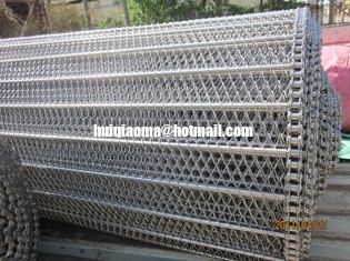 Chain Edge Conveyor Belts,Chain Driven Wire Belts,Stainless Tunnel Freezer Belting