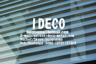 Decorative Screen 3D Curved/Bending/Corrugated Perforated Metal Sheet Panels for Architectural Curtain Wall Facades