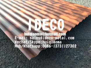 Architectural Lightweight Aluminium Wavy/Curved/Corrugated Metal Sheets for Roofing,Siding & Wall Cladding Panels