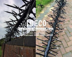Anti-Climb Fence Spikes, Rotatable Spikes, Rotary Security Razor Spikes, Rotating Wall Toppings Spikes