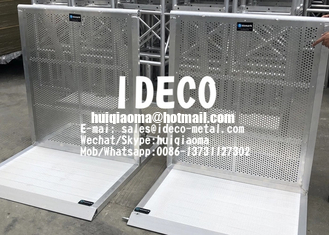 Aluminum Concert Crowd Control Fencing,Temporary Safety Barrier,Portable Concert Stage Barricades Fence