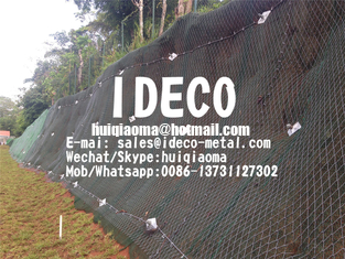 TECCO Mesh for Slope Erosion Control, Rockfall Barriers, Slope Protection TECCO Wire Netting System