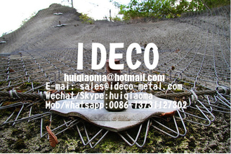 Hot-Dipped Galvanized Spike Plates for High Tensile Steel Wire Mesh SPIDER/TECCO Rockfall Netting Fence Anchor Plate