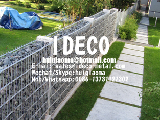 Double Wire Welded Mesh Fence Panels, Decorative Twin Wire Fences, Gabion Stone Cages Wire Mesh Panels