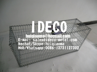 SS304/SS316 Gabions Baskets Boxes, Gabion Mesh, Stainless Steel Welded Wire Mesh Cages, Gabion Retaining Walls