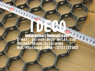 SAE1020 Hexsteel, Hexmesh, Hex Mesh as Wear Resistant Linings for Balling Disc supplied to Vale,Metso,Outotec