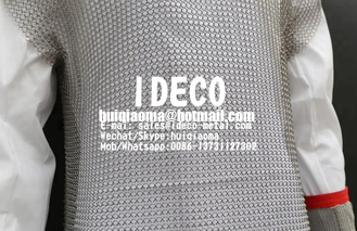 Stainless Steel Chainmail Mesh Coif/Hood/Head Cover, Chain Mail Ring Mesh Gorget Shirt Costume Suit