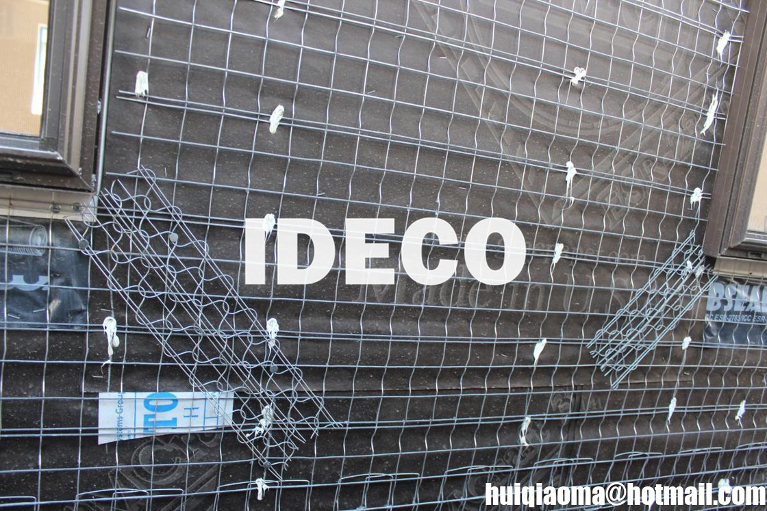 Welded Wire Lath, Self Furring Welded Wire Mesh, Stucco Netting, Welded