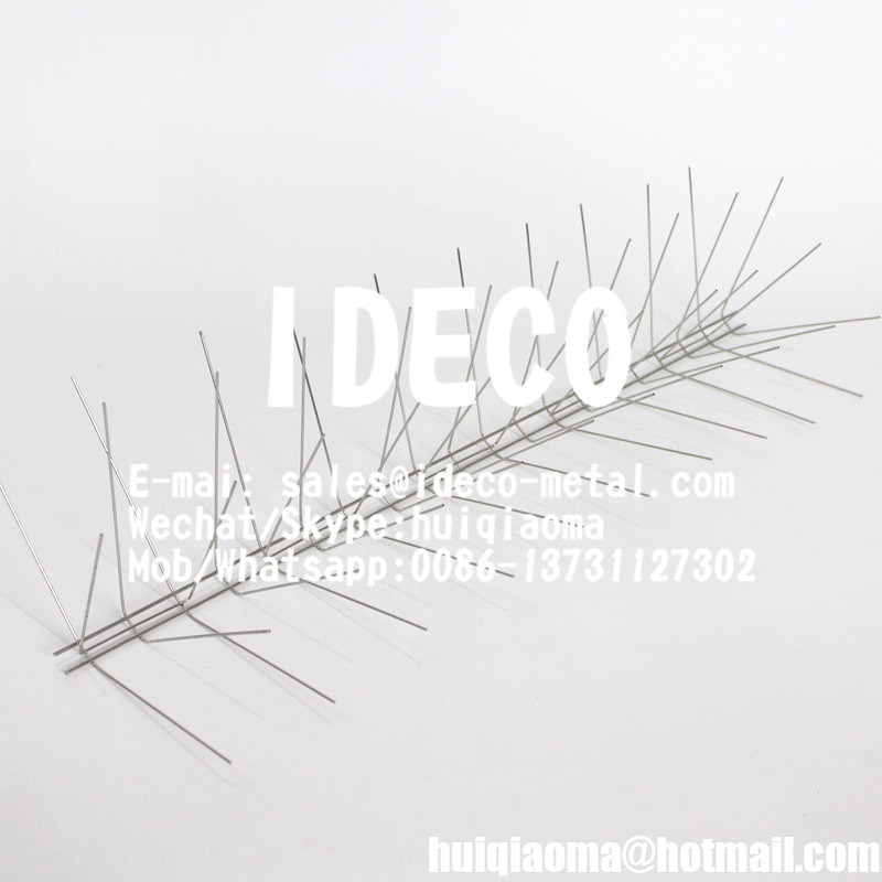 Stainless Steel Wire Welded Bird Spikes Polished, Pigeon Spikes, Bird