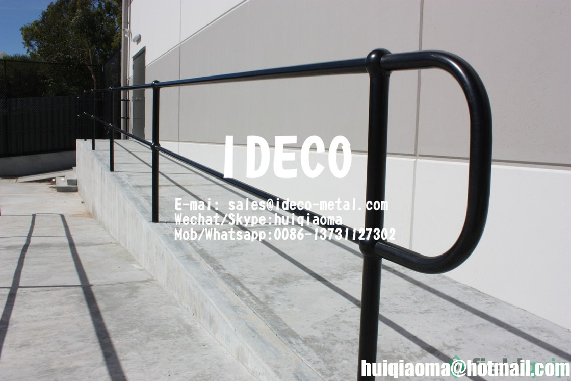 Aluminum Ball Tube Handrails, Aluminium Ball Joint Fence Stanchions