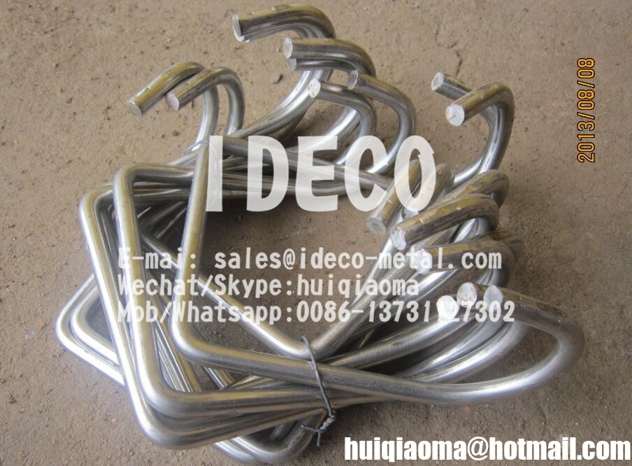 Tie Backs Anchor With Hooks For IFB Lining Fire Brick Wire Hangers 
