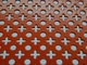 Ornamental Decorative Perforated Metal Screen,Special Perforations Embossed Plates 