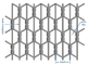 Woven Hexagonal Pipe Coating Mesh, Hexagonal Wire Mesh Fabric, Hexagonal Pipe Coating Mesh Reinforcement