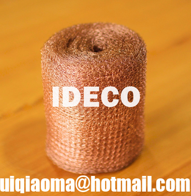 STUF-FIT Copper Mesh, Copper Knitted Wire Mesh for Rodent and Bird Control, Stuffit, Copper Wool