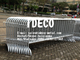 Stainless Steel Crowd Control Fence Barriers, Temporary Fencing, Portable Security Guard Barricades