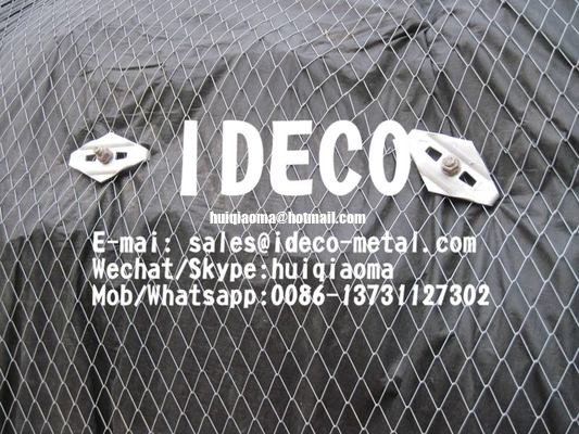 TECCO Rockfall Drapes, TECCO Wire Mesh Slope Stabilization System, Rock Falling TECCO Nets