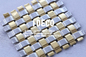 Brass/Copper Flat Wire Square Mesh, Crimped Architectural Woven Mesh for Wall Coverings, Decorative Metal Mesh