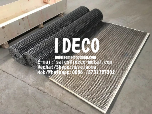 Flat Wire Belts, Honeycomb Belts, Metal Wire Mesh Conveyor Belts, Flatwire Conveyor Belting for Heating/Shrink-Wrapping