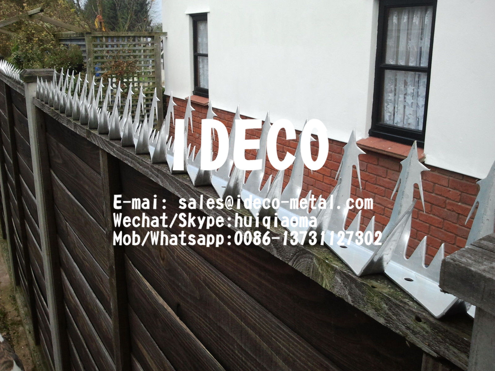 Large/Big type Wall Spikes, Fence Toppings Spikes, Security Razor ...