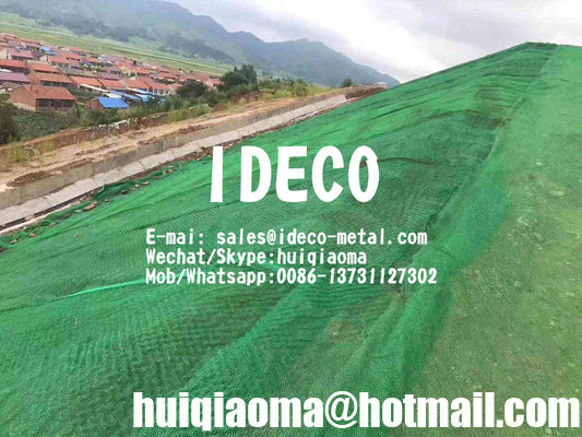 3D Erosion Control Mats, 3D Geomats, HDPE Plastic Geomat for Landslide Slope Stabilization to Vietnam