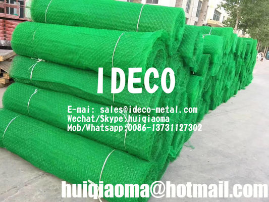 Erosion Control 3D Geomats, HDPE Plastic Geomat, Geonet, Vegetation/Grass/ Turf Reinforcement Mats